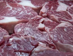 Raw juicy meat steaks for barbecue